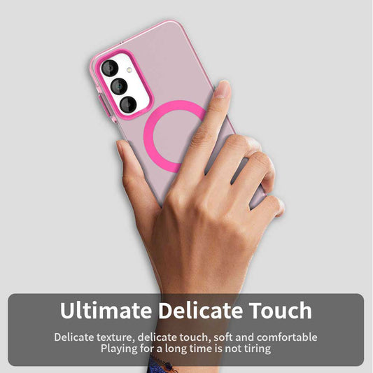 MagSafe tok Samsung Galaxy A16 5G A166 / A16 4G A165 készülékhez, Techsuit, CandyCase, Rózsaszín