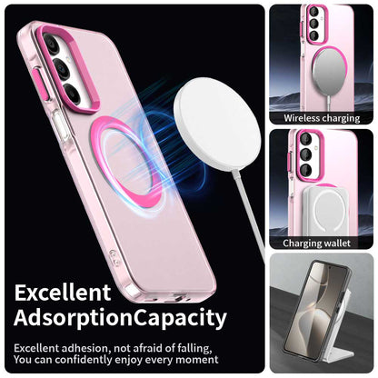 MagSafe Case for Samsung Galaxy A16 5G A166 / A16 4G A165, Techsuit, CandyCase, Pink