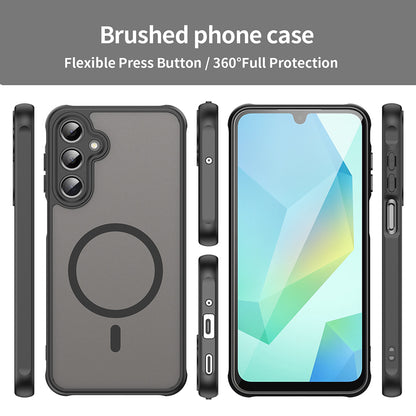 MagSafe tok Samsung Galaxy A16 5G A166 / A16 4G A165 készülékhez, Techsuit, HaloFrost II, Fekete
