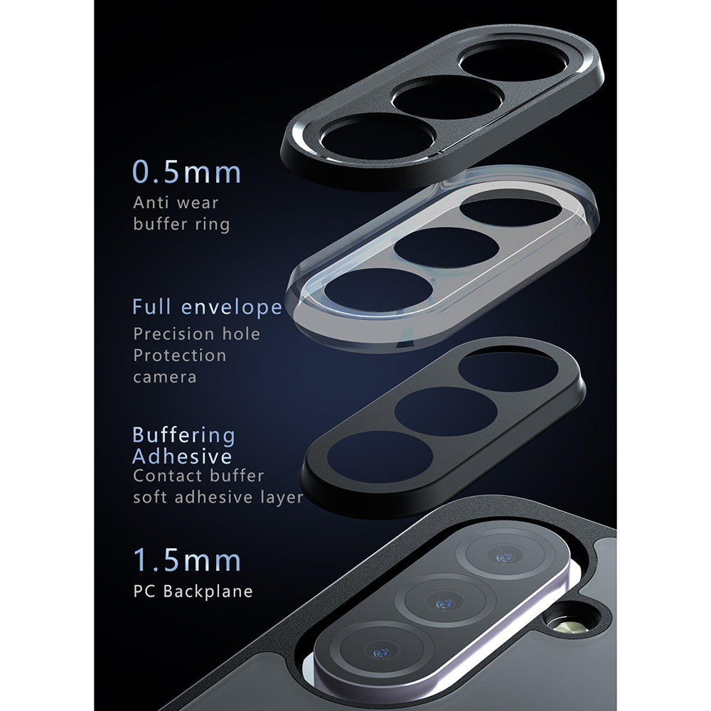 MagSafe tok Samsung Galaxy A16 5G A166 / A16 4G A165 készülékhez, Techsuit, PureFrost, Fekete