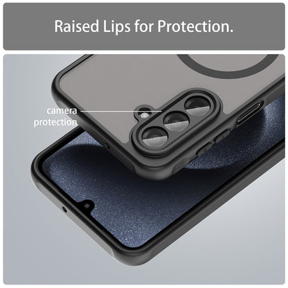 MagSafe tok Samsung Galaxy A17 5G-hez, Techsuit, HaloFrost II, Fekete