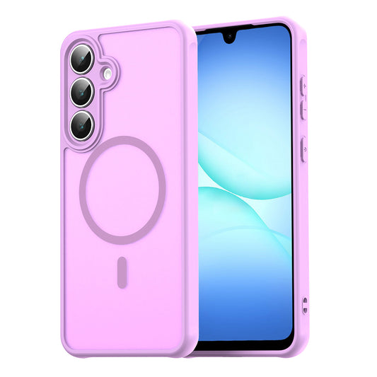MagSafe tok Samsung Galaxy A17 5G-hez, Techsuit, HaloFrost II, Rózsaszín