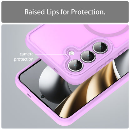 MagSafe Case for Samsung Galaxy A17 5G, Techsuit, HaloFrost II, Pink