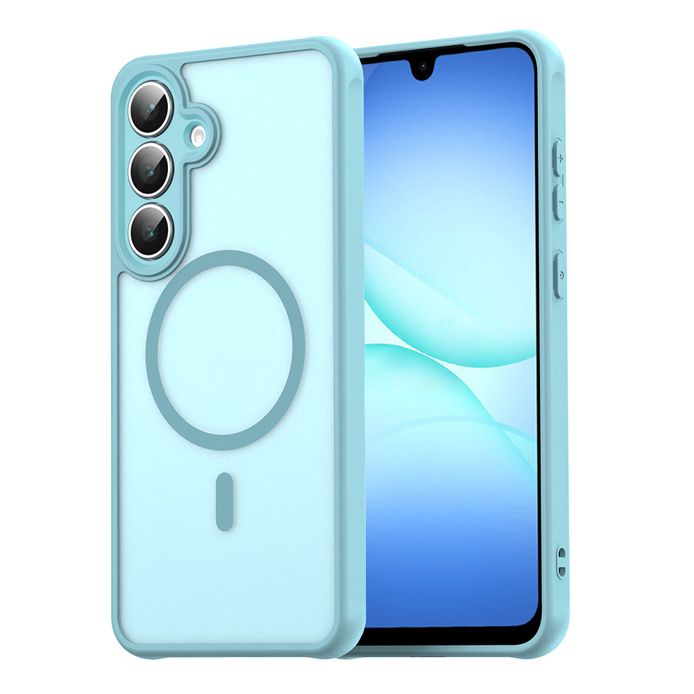 MagSafe tok Samsung Galaxy A17 5G-hez, Techsuit, HaloFrost II, Világos zöld