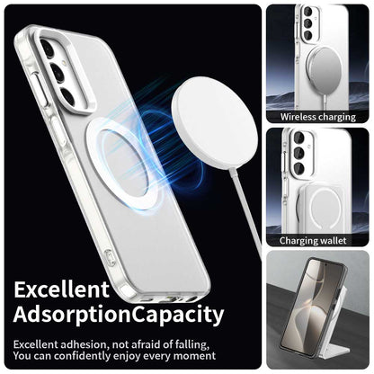 MagSafe tok Samsung Galaxy A25 A256-hoz, Techsuit, CandyCase, Fehér