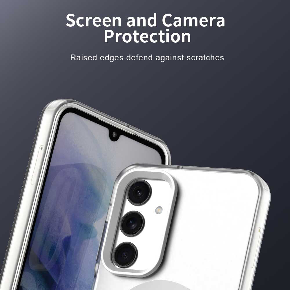 MagSafe tok Samsung Galaxy A25 A256-hoz, Techsuit, CandyCase, Fehér