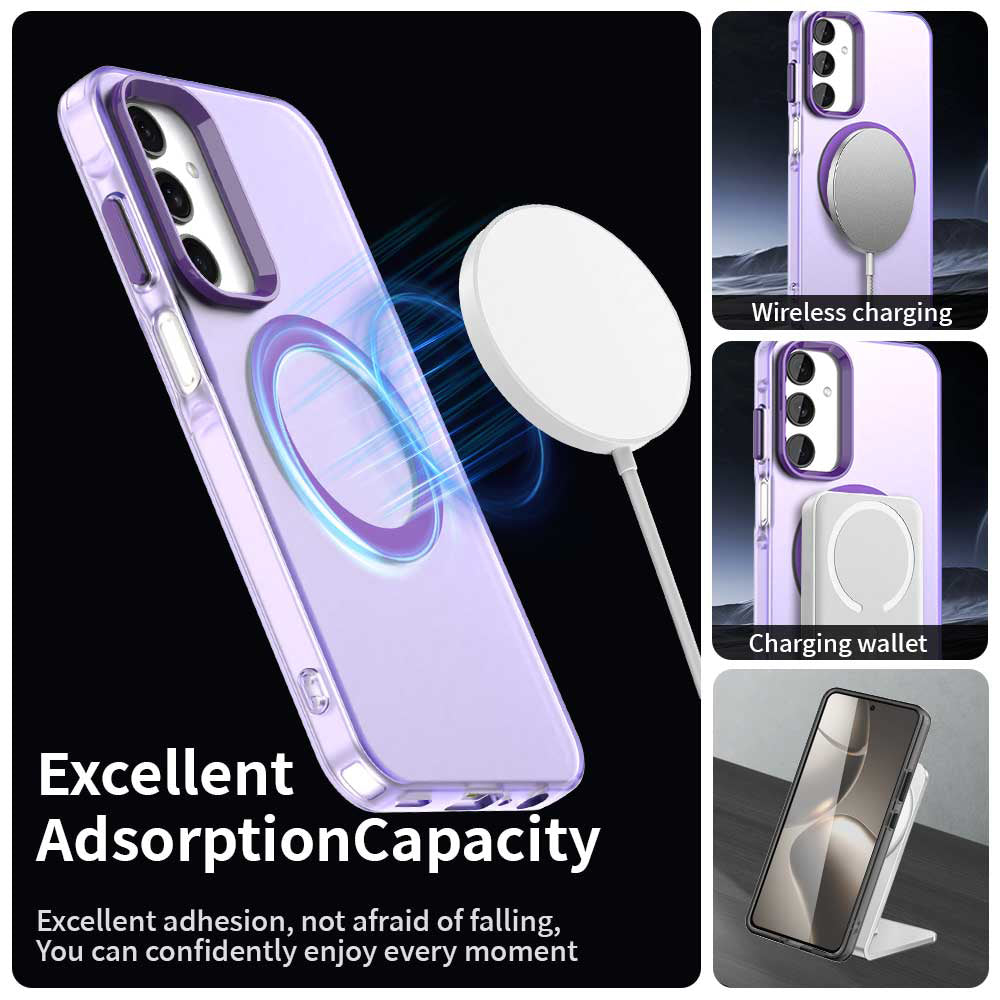 MagSafe tok Samsung Galaxy A25 A256-hoz, Techsuit, CandyCase, Lila