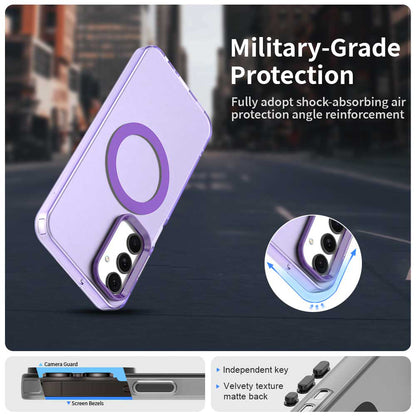 MagSafe tok Samsung Galaxy A25 A256-hoz, Techsuit, CandyCase, Lila