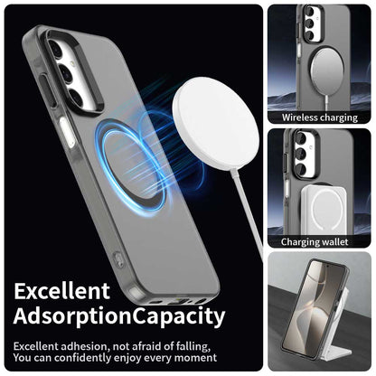 MagSafe tok Samsung Galaxy A25 A256-hoz, Techsuit, CandyCase, Fekete