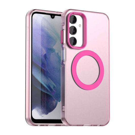 MagSafe tok Samsung Galaxy A25 A256-hoz, Techsuit, CandyCase, Rózsaszín