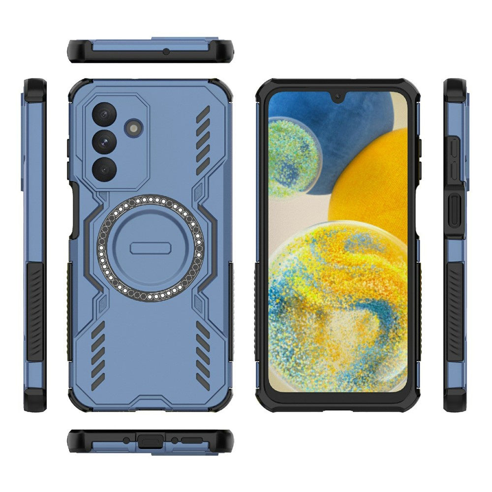 MagSafe tok Samsung Galaxy A26 A266-hoz, Techsuit, ArmorMag, Kék
