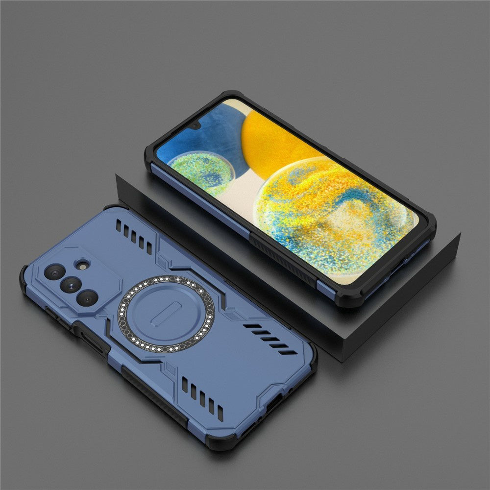 MagSafe tok Samsung Galaxy A26 A266-hoz, Techsuit, ArmorMag, Kék