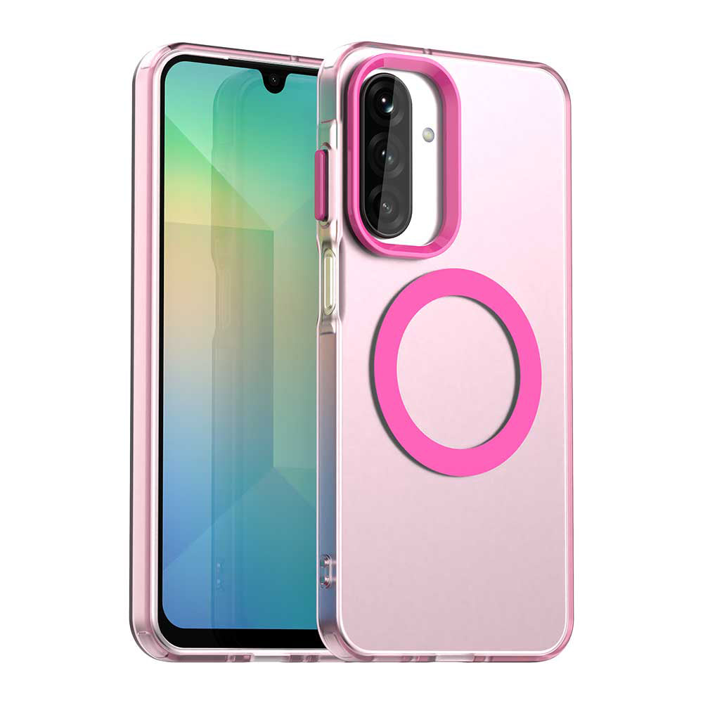 MagSafe tok Samsung Galaxy A26 A266-hoz, Techsuit, CandyCase, Rózsaszín