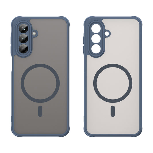 MagSafe tok Samsung Galaxy A26 A266-hoz, Techsuit, HaloFrost II, Tengerészkék