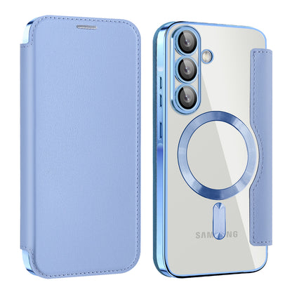 MagSafe tok Samsung Galaxy A26 A266-hoz, Techsuit, SmartMag Book, Kék