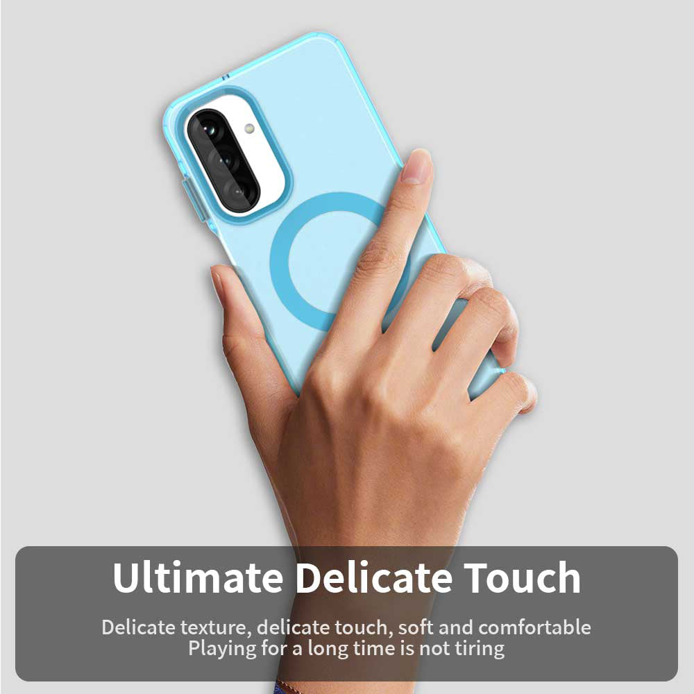 MagSafe tok Samsung Galaxy A27 5G-hez, Techsuit, CandyCase, Kék