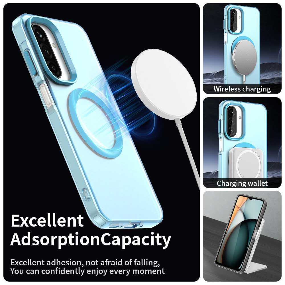MagSafe tok Samsung Galaxy A27 5G-hez, Techsuit, CandyCase, Kék