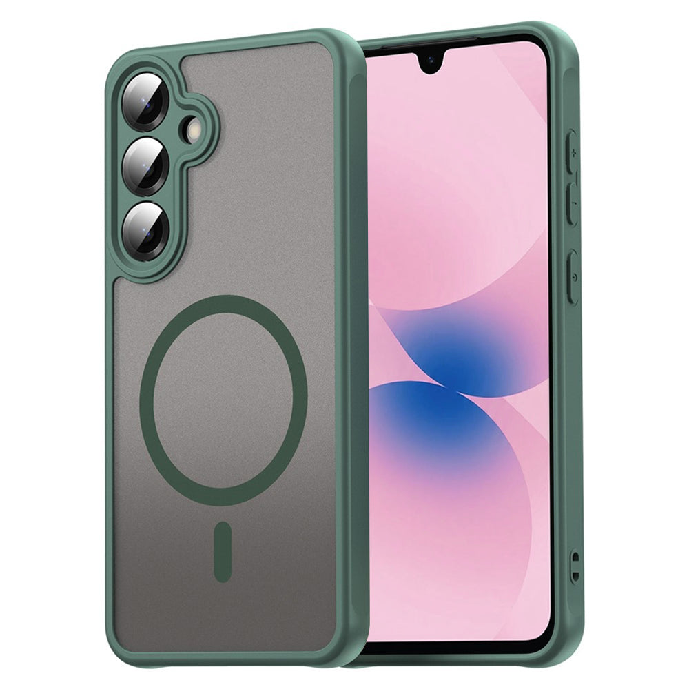MagSafe tok Samsung Galaxy A27 5G-hez, Techsuit, HaloFrost II, Zöld