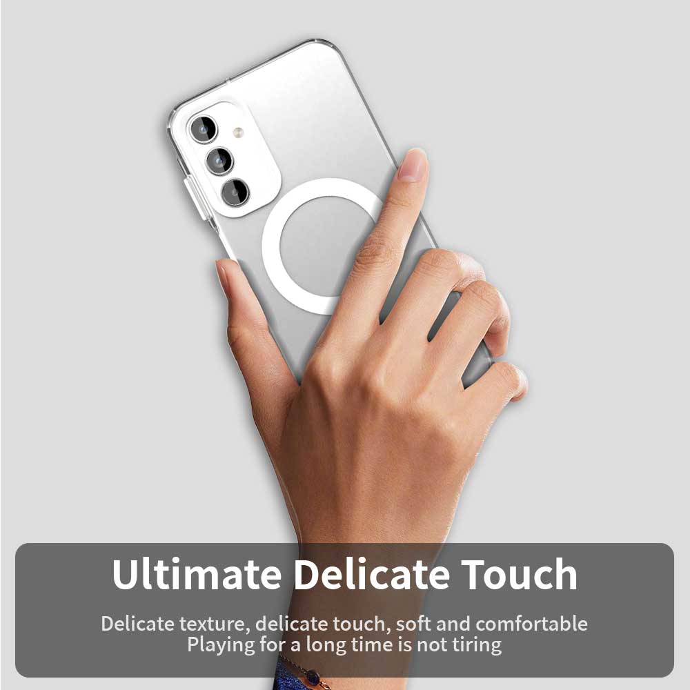 MagSafe tok Samsung Galaxy A35 5G A356-hoz, Techsuit, CandyCase, Fehér