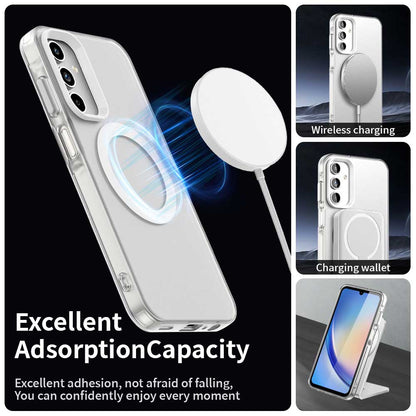 MagSafe tok Samsung Galaxy A35 5G A356-hoz, Techsuit, CandyCase, Fehér