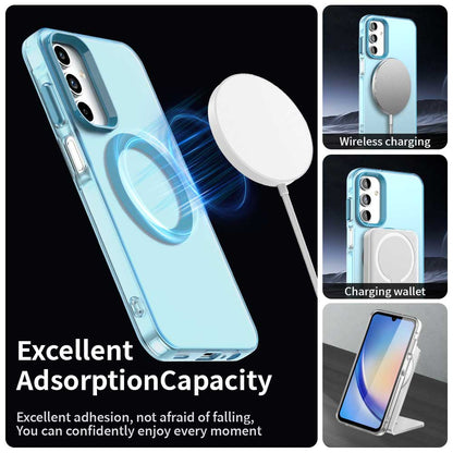 MagSafe tok Samsung Galaxy A35 5G A356-hoz, Techsuit, CandyCase, Kék