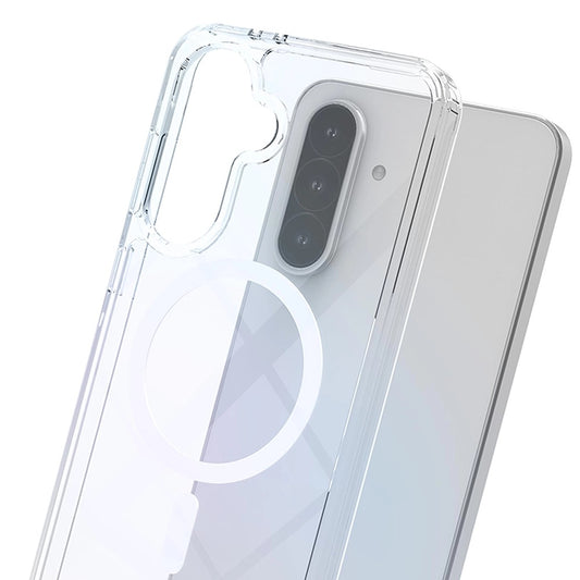 MagSafe tok Samsung Galaxy A36 A366-hez, 3MK, Armor MagCase, Átlátszó