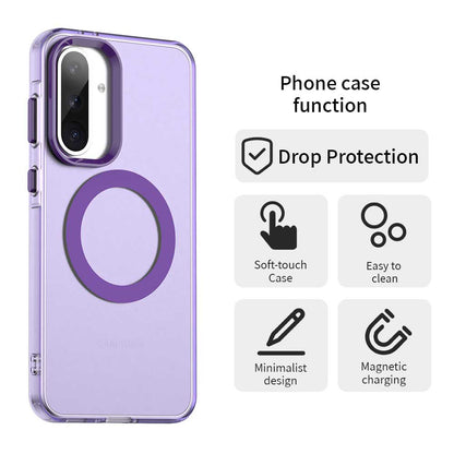 MagSafe tok Samsung Galaxy A36 A366-hez, Techsuit, CandyCase, Lila