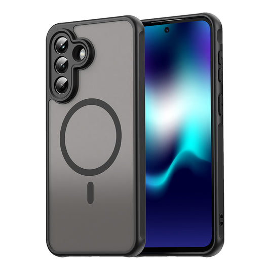 MagSafe tok Samsung Galaxy A37 5G-hez, Techsuit, HaloFrost II, Fekete