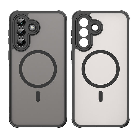 MagSafe tok Samsung Galaxy A37 5G-hez, Techsuit, HaloFrost II, Fekete