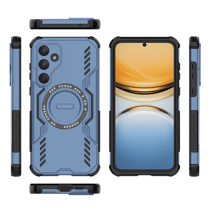 MagSafe tok Samsung Galaxy A55 5G A556-hoz, Techsuit, ArmorMag, Kék