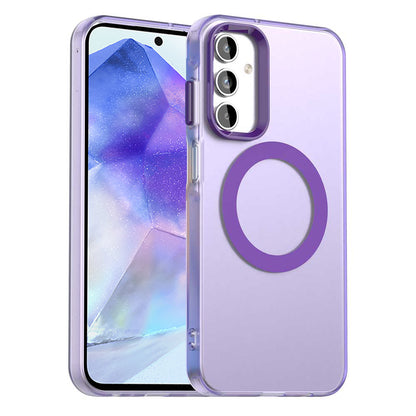 MagSafe tok Samsung Galaxy A55 5G A556-hoz, Techsuit, CandyCase, Lila