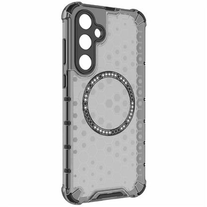 MagSafe tok Samsung Galaxy A55 5G A556-hoz, Techsuit, HoneyComb Shield, Fekete