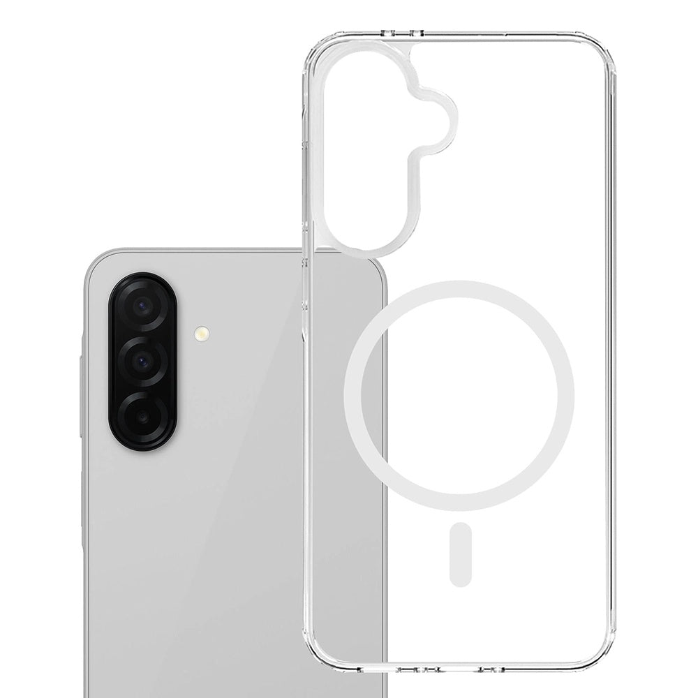 MagSafe tok Samsung Galaxy A56 A566 / A36 A366 készülékhez, 3MK, Armor MagCase, Átlátszó