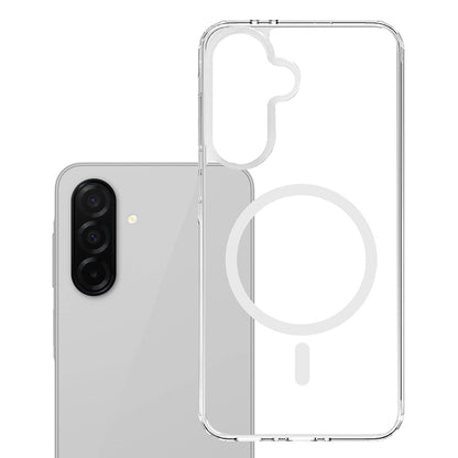 MagSafe tok Samsung Galaxy A56 A566 / A36 A366 készülékhez, 3MK, Armor MagCase, Átlátszó