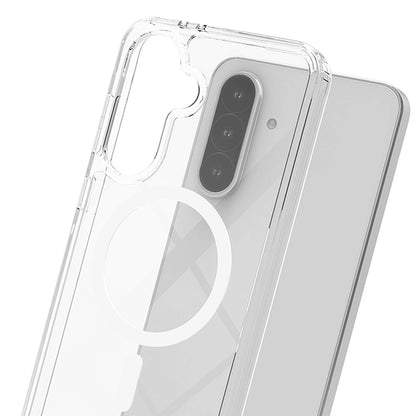 MagSafe tok Samsung Galaxy A56 A566 / A36 A366 készülékhez, 3MK, Armor MagCase, Átlátszó