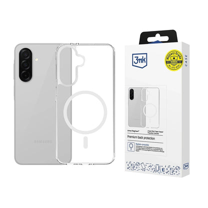MagSafe tok Samsung Galaxy A56 A566 / A36 A366 készülékhez, 3MK, Armor MagCase, Átlátszó