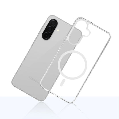 MagSafe tok Samsung Galaxy A56 A566 / A36 A366 készülékhez, 3MK, Armor MagCase, Átlátszó