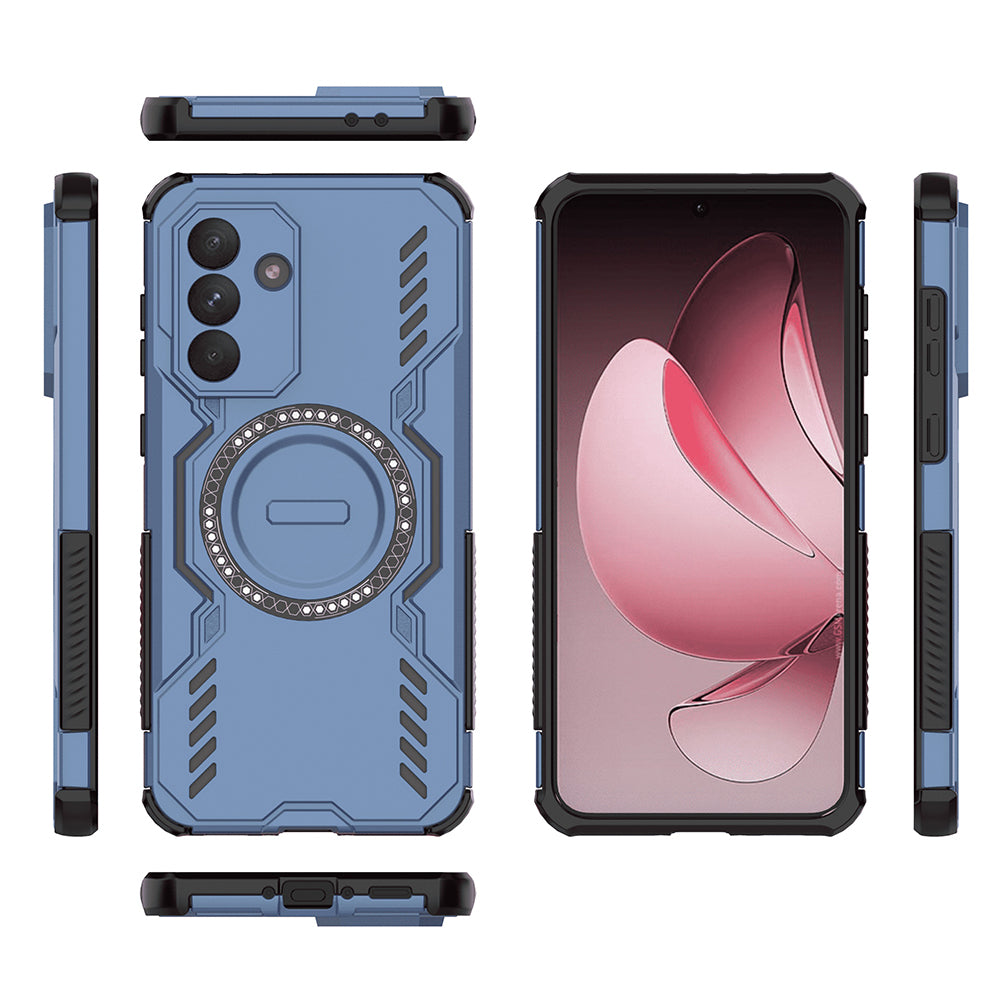 MagSafe tok Samsung Galaxy A56 A566-hoz, Techsuit, ArmorMag, Kék