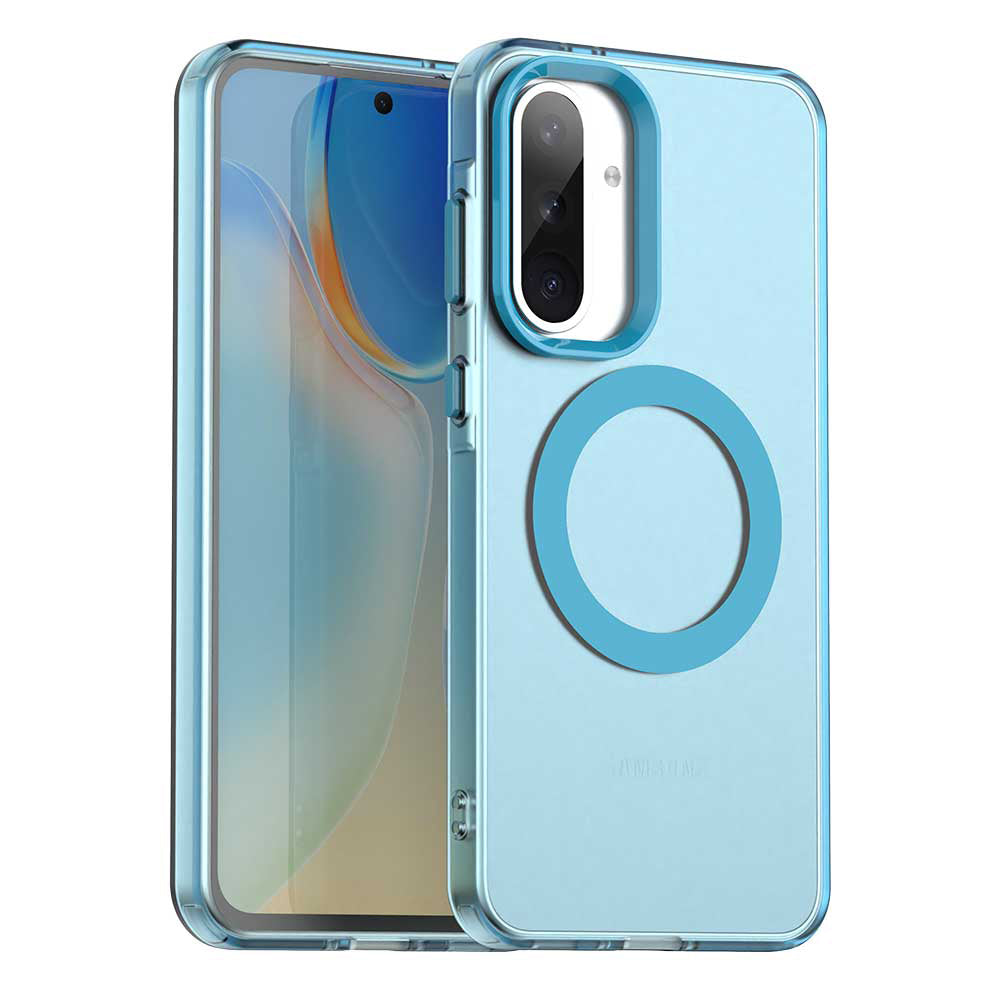 MagSafe tok Samsung Galaxy A56 A566-hoz, Techsuit, CandyCase, Kék