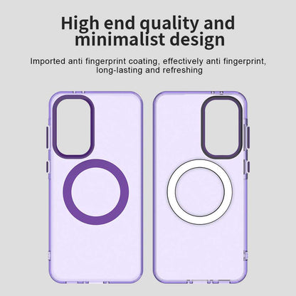 MagSafe tok Samsung Galaxy A56 A566-hez, Techsuit, CandyCase, Lila