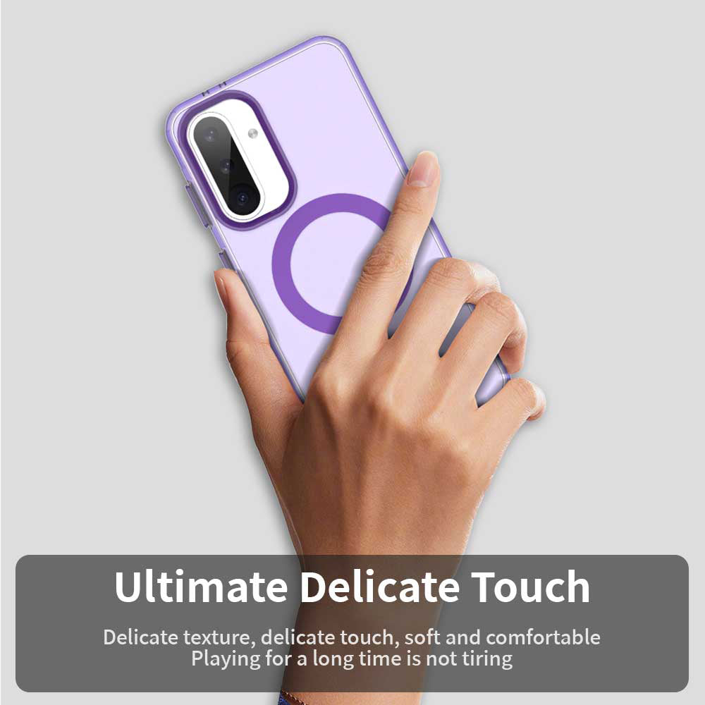 MagSafe tok Samsung Galaxy A56 A566-hez, Techsuit, CandyCase, Lila
