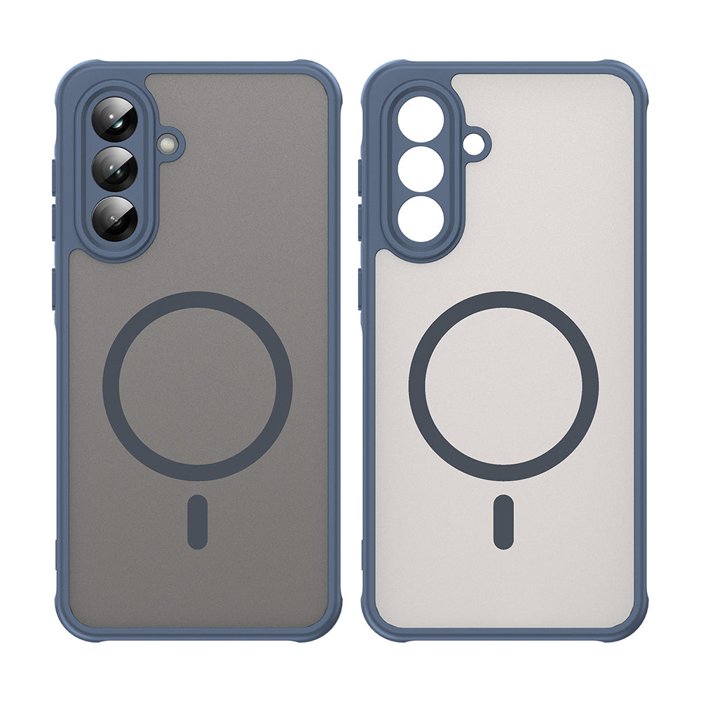 MagSafe tok Samsung Galaxy A56 A566-hoz, Techsuit, HaloFrost II, Tengerészkék