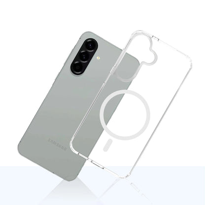 MagSafe tok Samsung Galaxy A57 5G-hez, 3MK, Armor MagCase, Átlátszó
