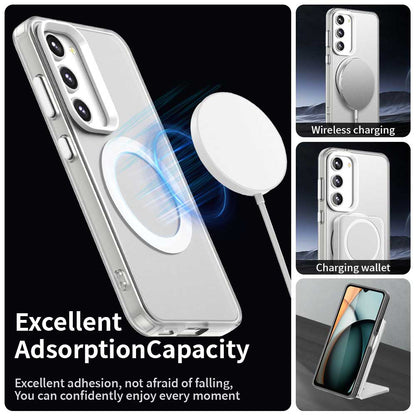 MagSafe tok Samsung Galaxy S23+ S916-hez, Techsuit, CandyCase, Fehér