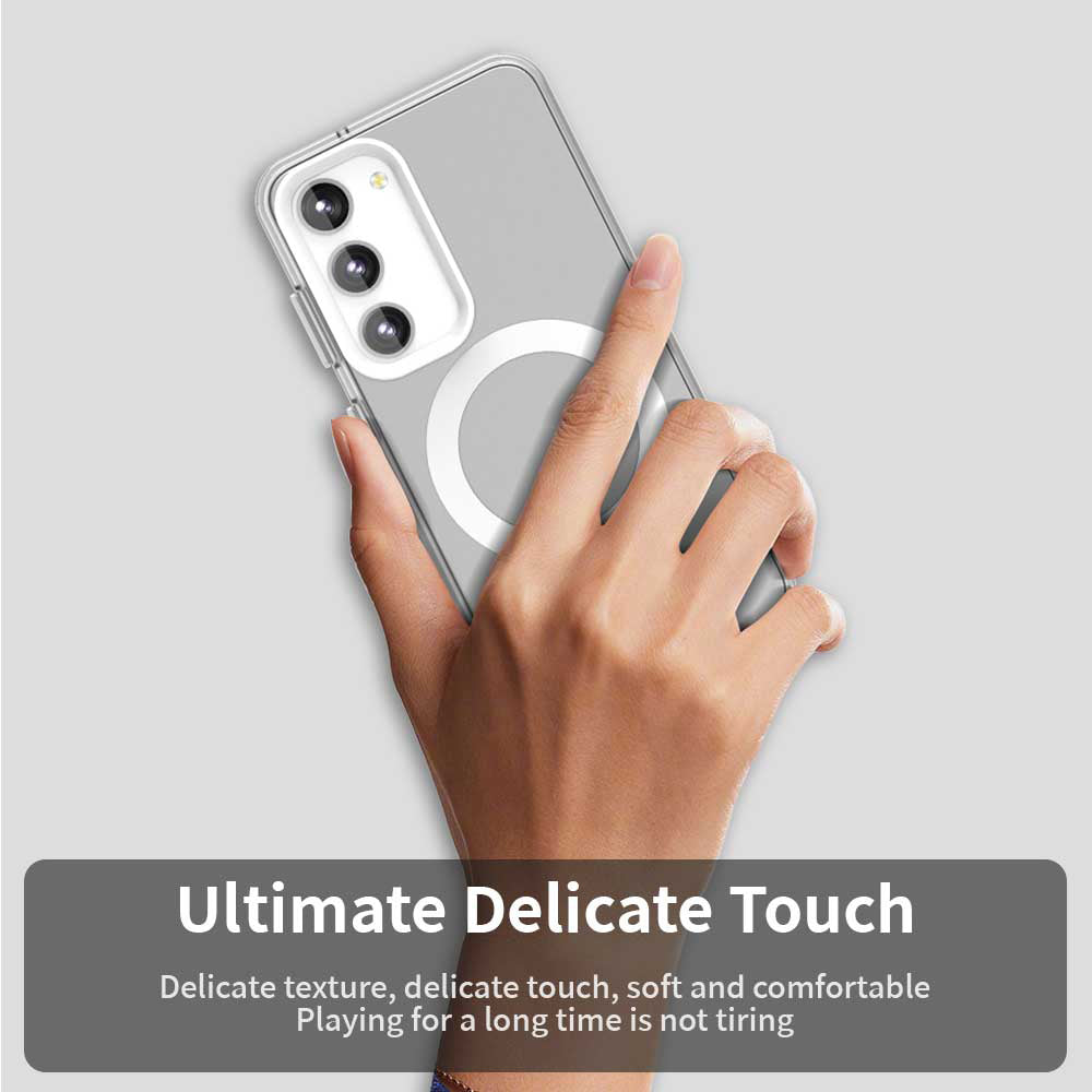 MagSafe tok Samsung Galaxy S23+ S916-hez, Techsuit, CandyCase, Fehér