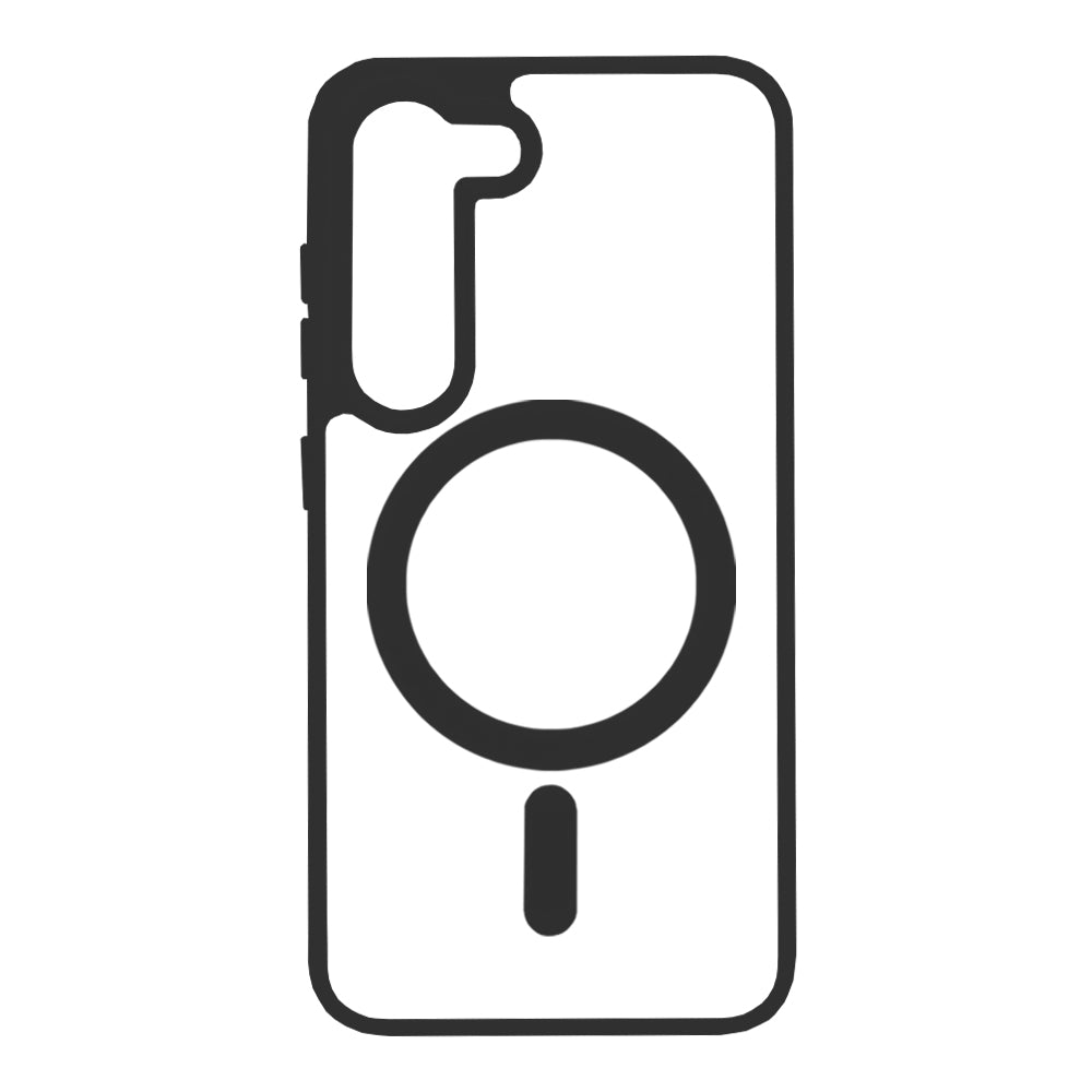 MagSafe tok Samsung Galaxy S23 S911-hez, Techsuit, Pro, Fekete