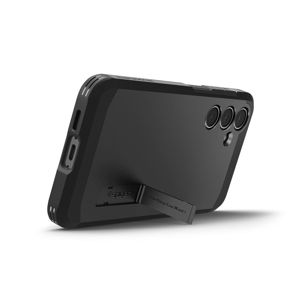 MagSafe tok Samsung Galaxy S24 FE S721-hez, Spigen, Tough Armor, Fekete ACS08625