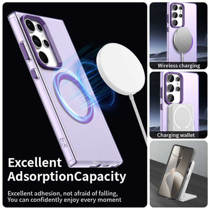 MagSafe tok Samsung Galaxy S24 Ultra S928-hoz, Techsuit, CandyCase, Lila