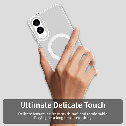 MagSafe tok Samsung Galaxy S25 Edge S937-hez, Techsuit, CandyCase, Fehér