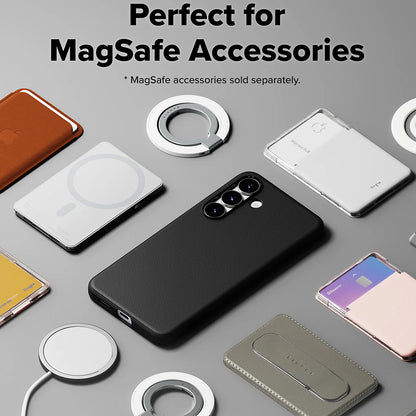 MagSafe tok Samsung Galaxy S25 FE-hez, Ringke, Onyx, Fekete